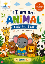 I am an Animal Coloring Book