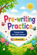 Pre-writing Practice – Tracing Lines for Little Learners