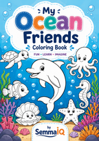 My Ocean Friends Coloring Book