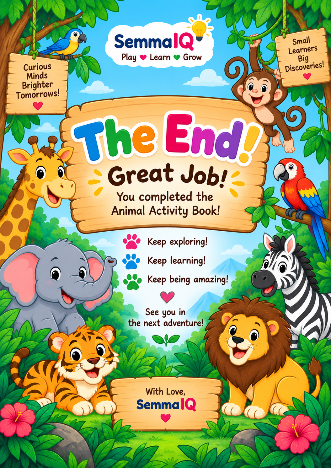 Animal - Activity Book