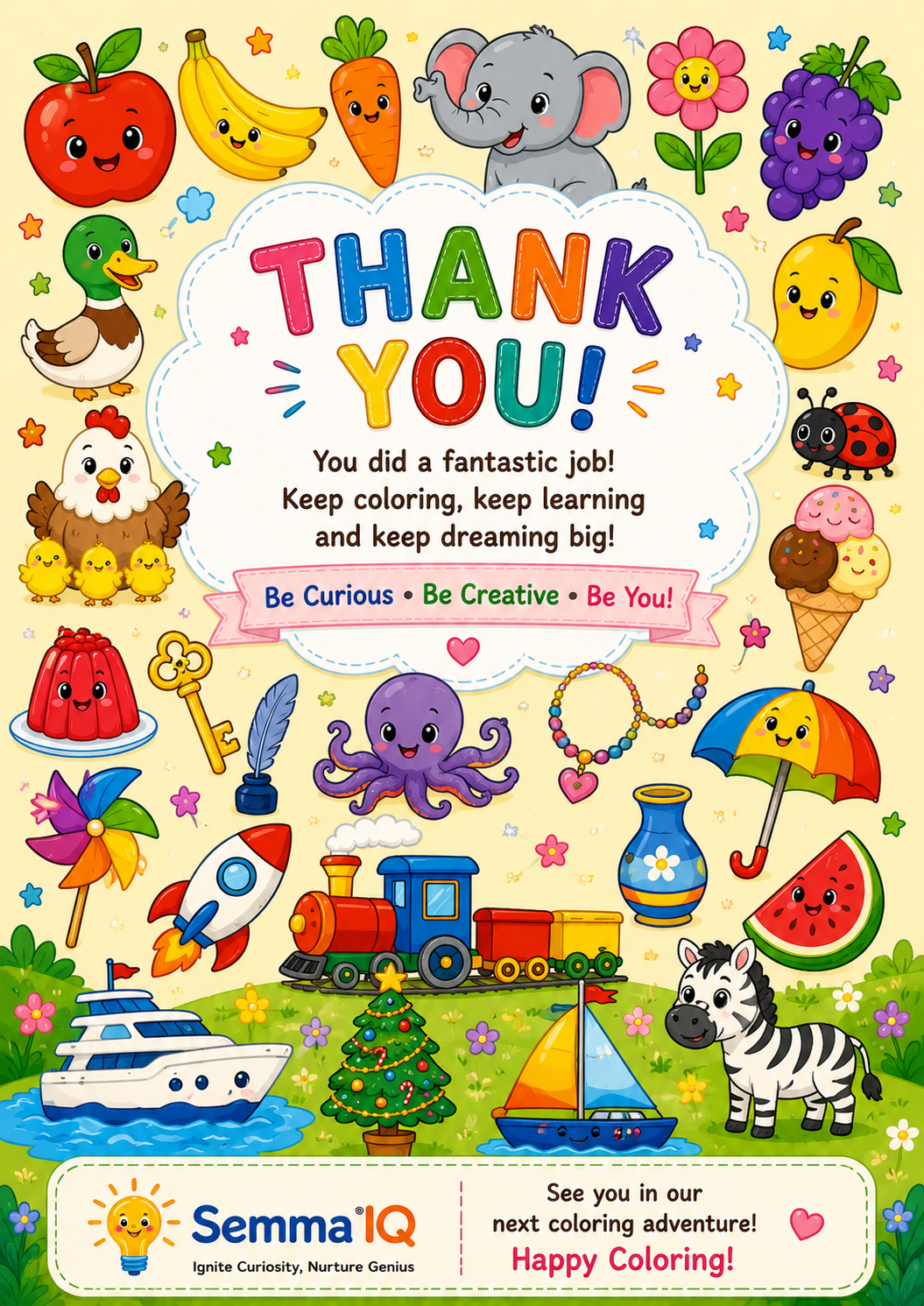 My First Things Coloring Book
