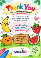 Fruits Coloring Book
