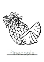 Fruits Coloring Book