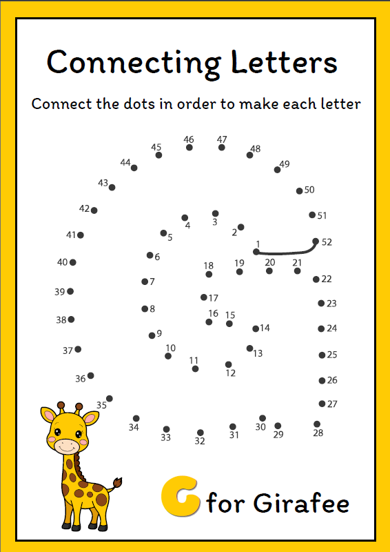 My First Alphabet Dot to Dot