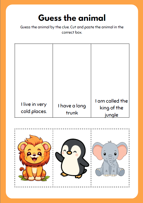Animal - Activity Book