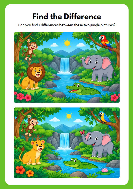 Animal - Activity Book