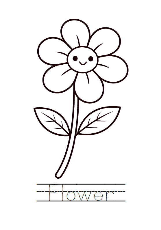 My First Things Coloring Book