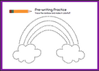 Pre-writing Practice – Tracing Lines for Little Learners